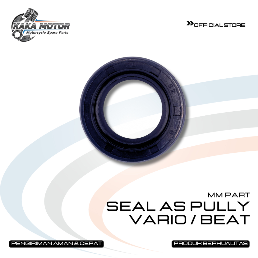 SEAL AS PULLY VARIO / BEAT - SEAL AS PULLY PULLEY 20X32X6 HONDA BEAT 91202-KVB-003