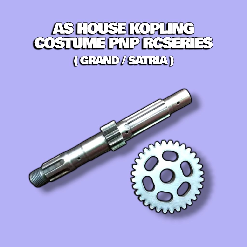 AS RASIO COSTUM PNP RC100 TORNADO GX GS CRYSTAL RUMAH KOPLING SATRIA 2TAK GRAND
