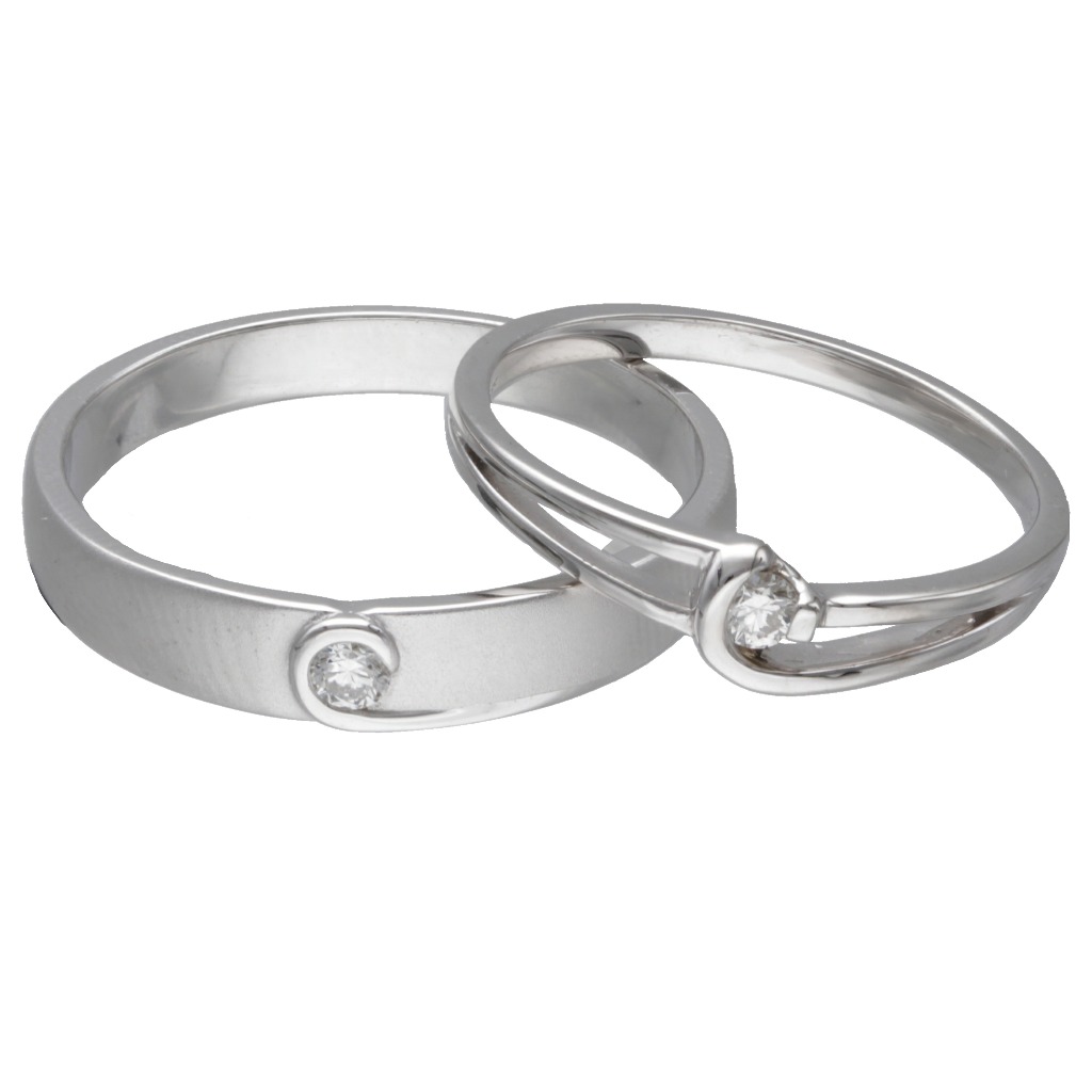 Passion Jewelry - Cincin Kawin Emas 18K CKS0643