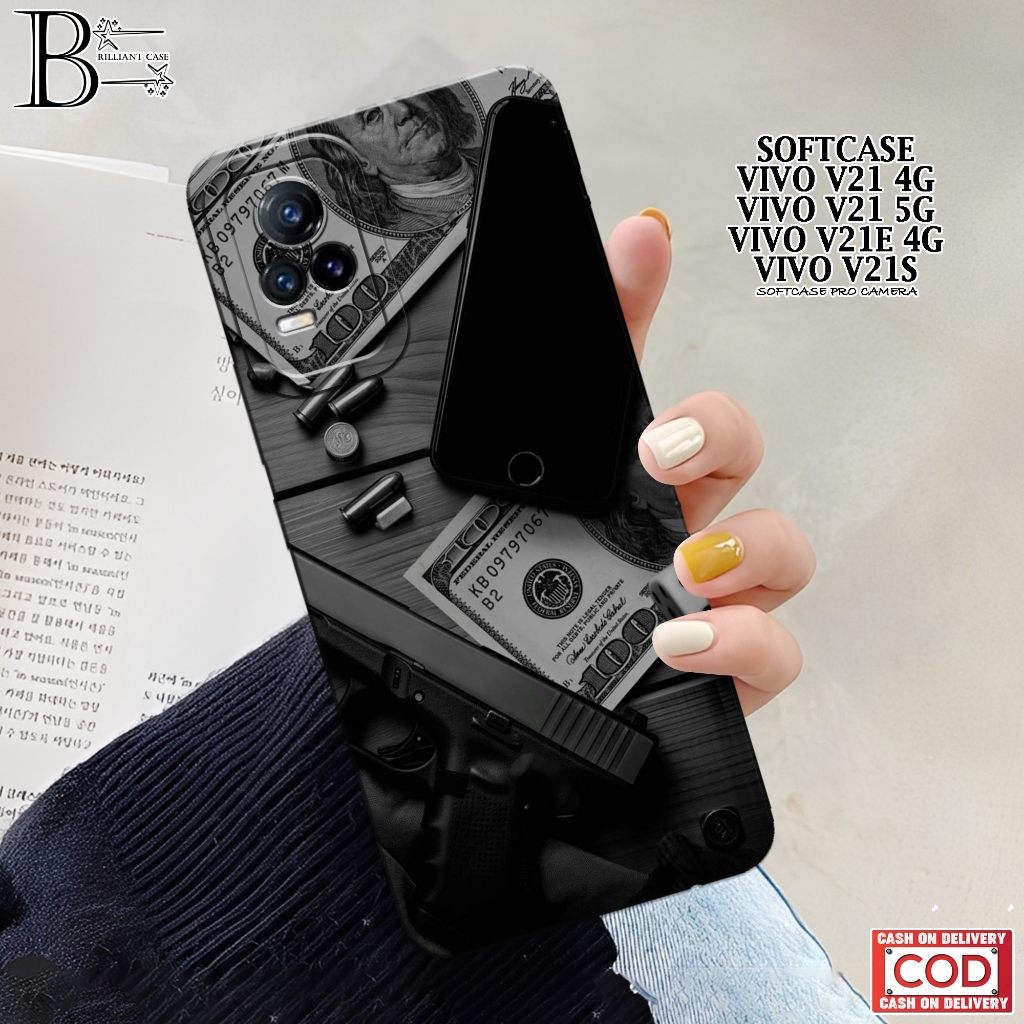 Case VIVO V21/V21e/V21s Terbaru - Fashion Case Keren  - Casing VIVO V21/V21e/V21s - Silikon Pro Came