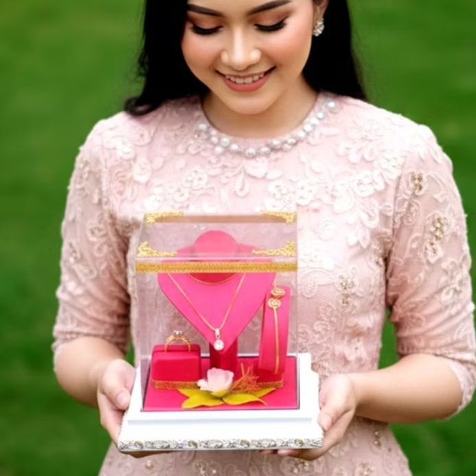KOTAK HANTARAN SESERAHAN MAS KAWIN KOMPLIT FULL SET