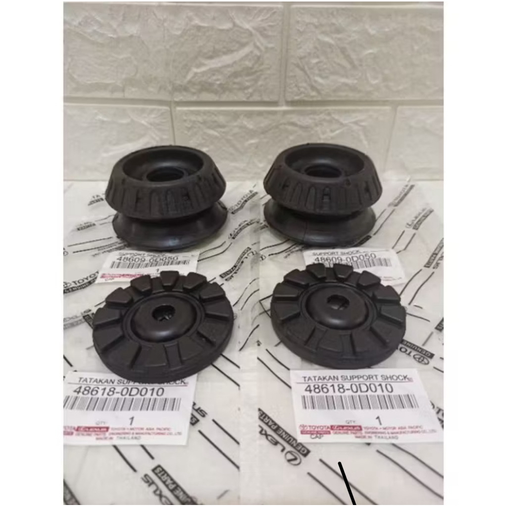 Karet Support Dan Karet Tatakan Support Shock Breaker Depan New Vios Yaris Vios Gen 2 2set