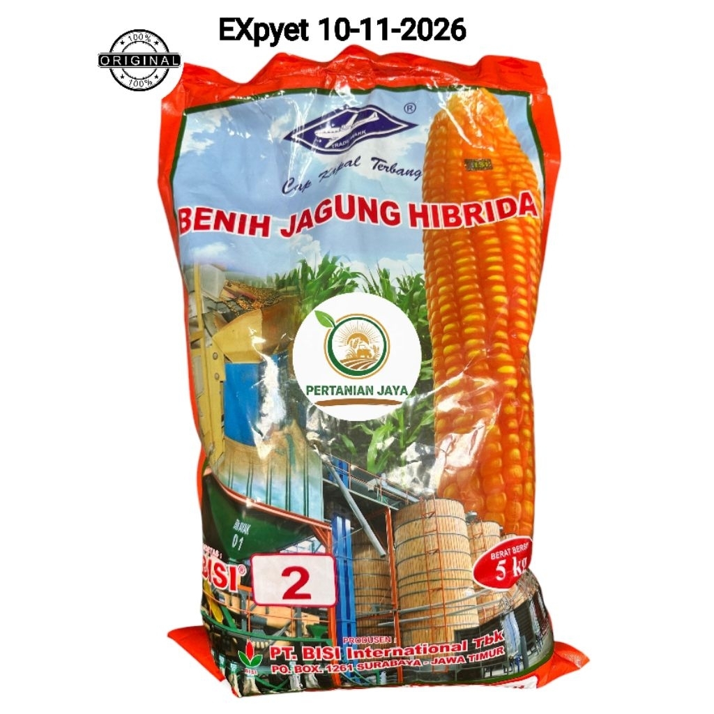 Benih jagung hibrida BISI 2 5 kg