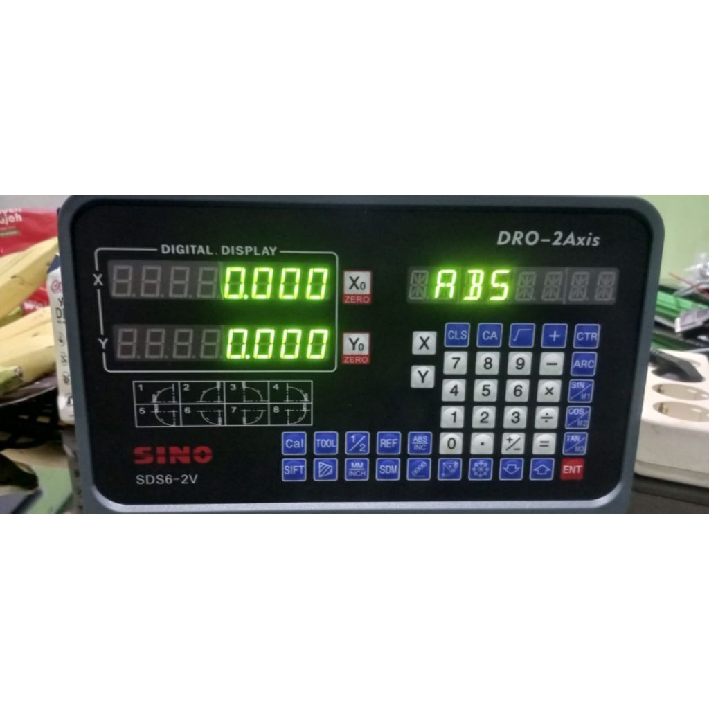 Monitor Dro-2 axis SINO SDS6-2V