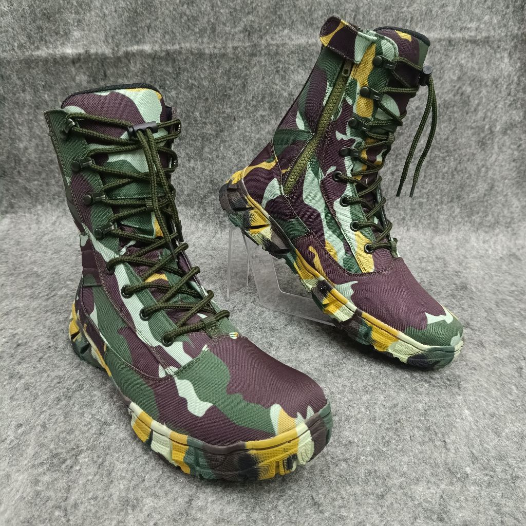 Sepatu PDL Full Loreng Brimob / Sepatu PDL Loreng Brimob / Sepatu Loreng Brimob