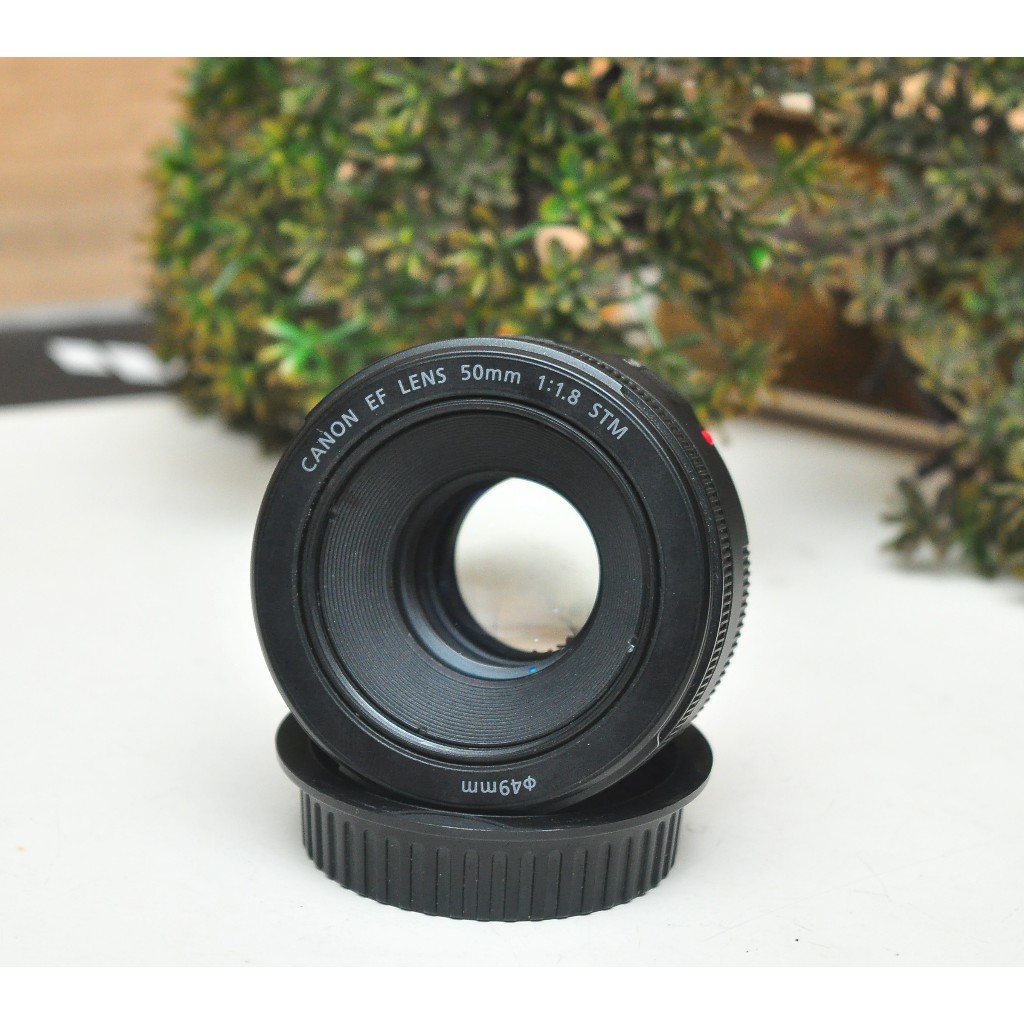 Lensa Fix Canon 50mm f1.8 STM Bekas