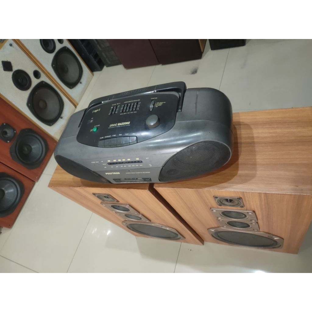 radio tape kapsul Politron grand bazzoke