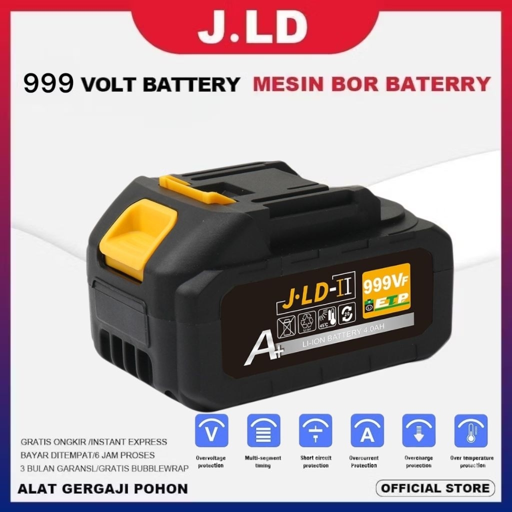 BATERAI MESIN IMPACT BATTERY 999VF BATERAI IMPACT WRENC GERINDA BOR JLD SUNC KAMOLE NAGAWA