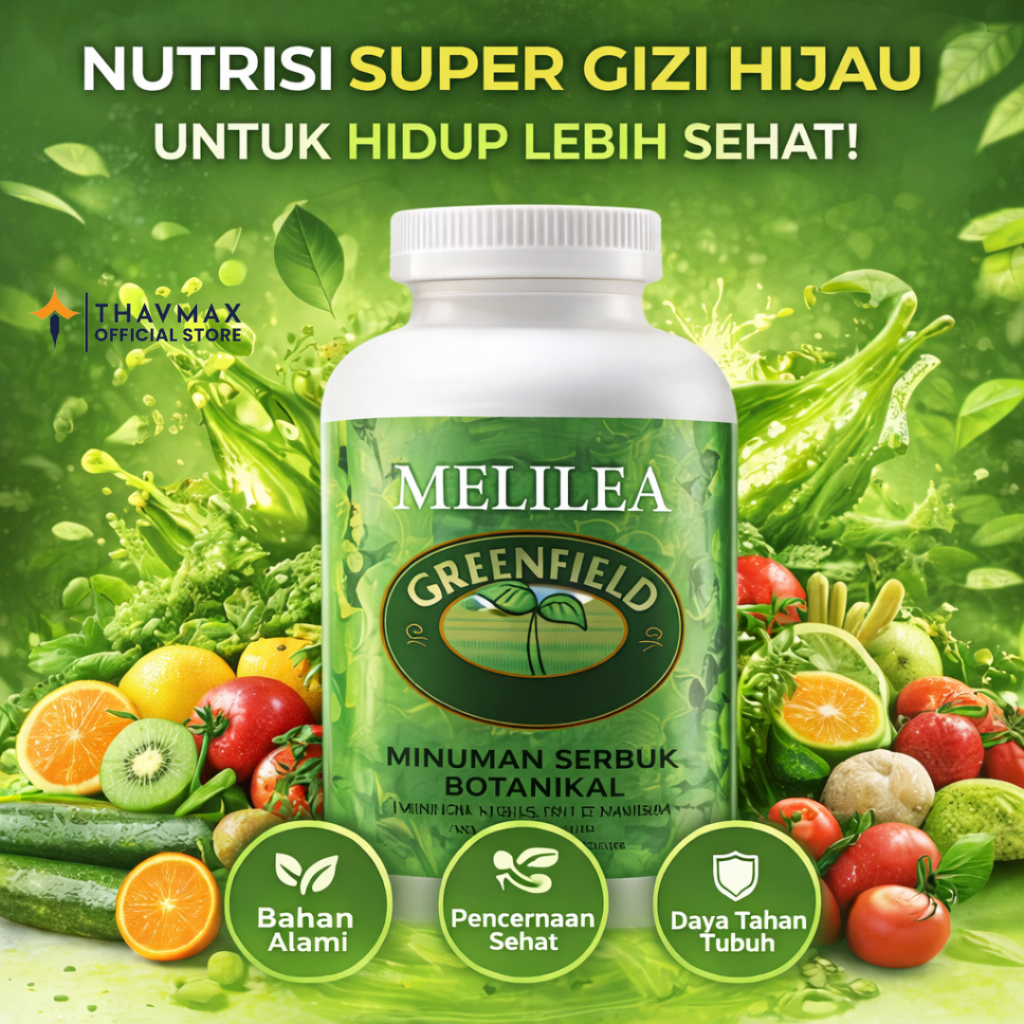 Melilea GFO Greenfield Organic 16Oz Original | Fiber Diet Detox Original Melilea