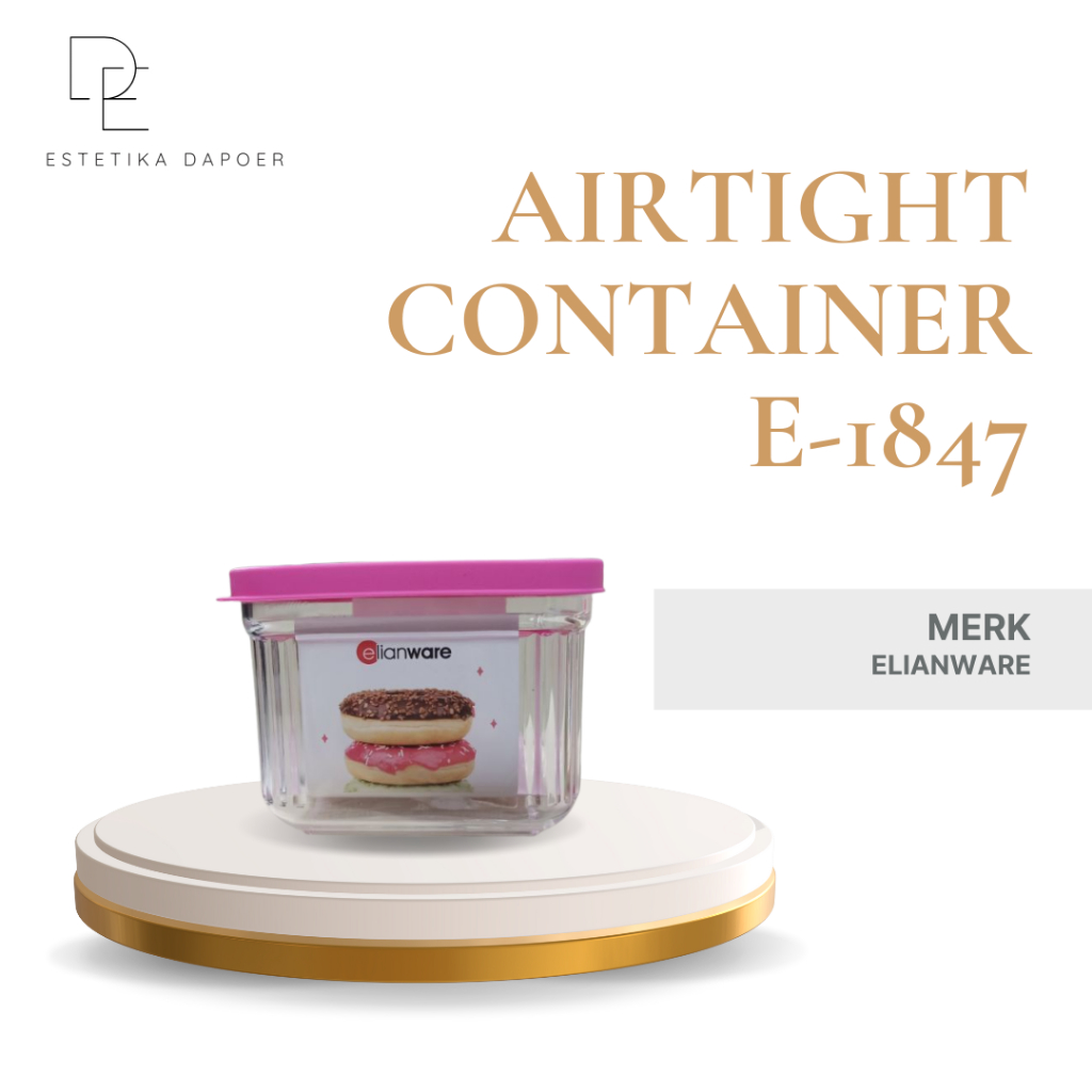 Toples Cantik Elianware / Airtight Container | Toples Kue Kering | Toples Permen