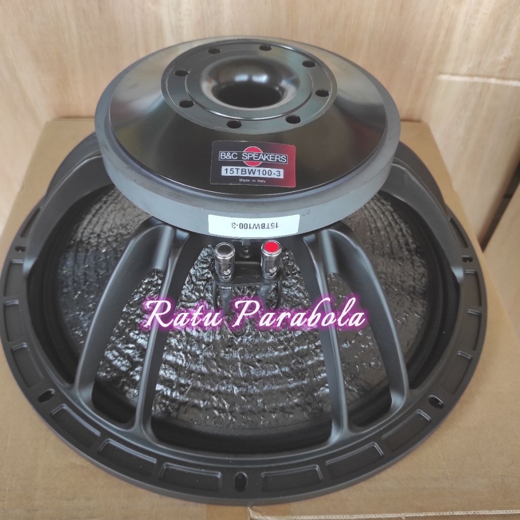 SPEAKER 15 INCH BNC SUBWOOFER 15TBW100-3 speaker 15" tbw 100 voice coil 3 inch speaker komponen