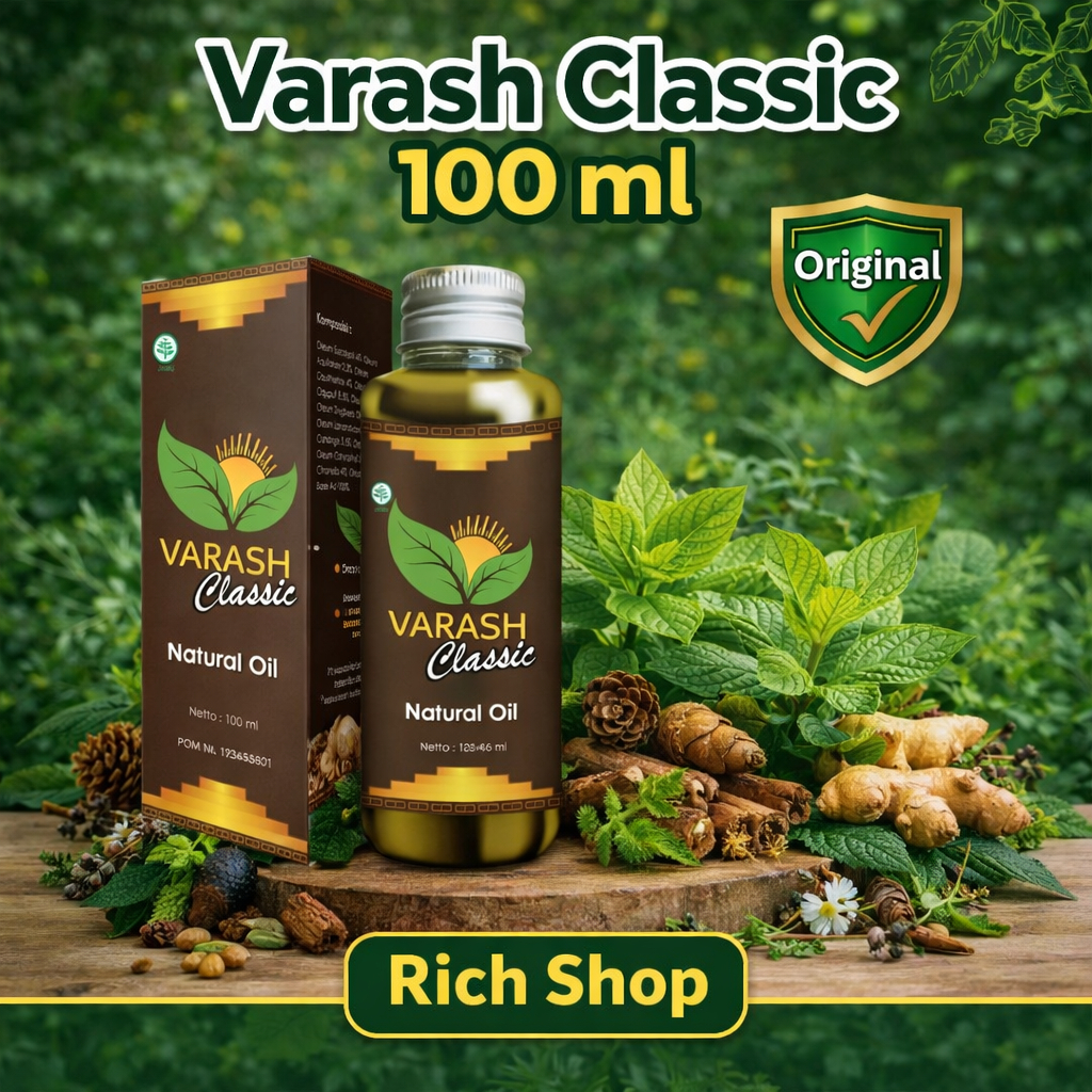 varash - Minyak Pijat Balur VARASH CLASSIC Asli Bali Varash