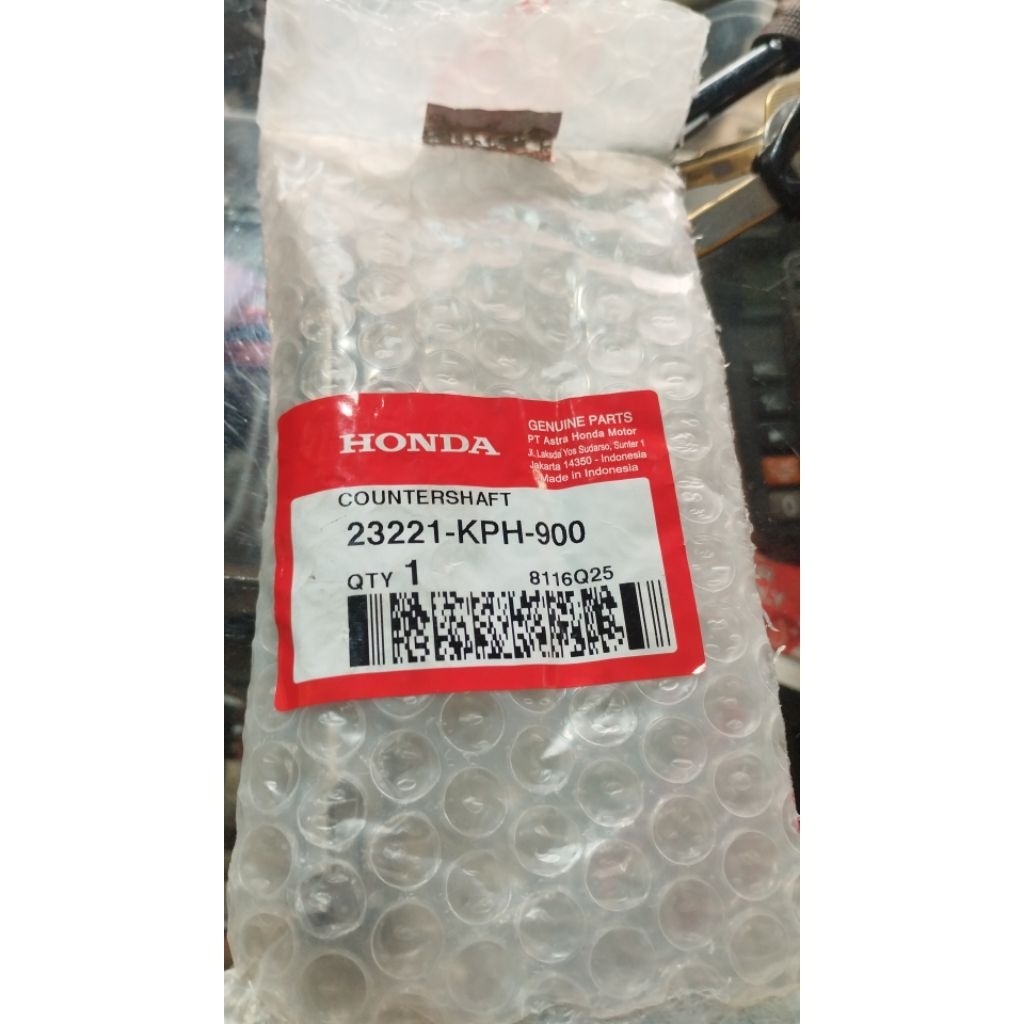 As Gear depan / Countershaft Karisma /supra 125 part 23211 KPH 900