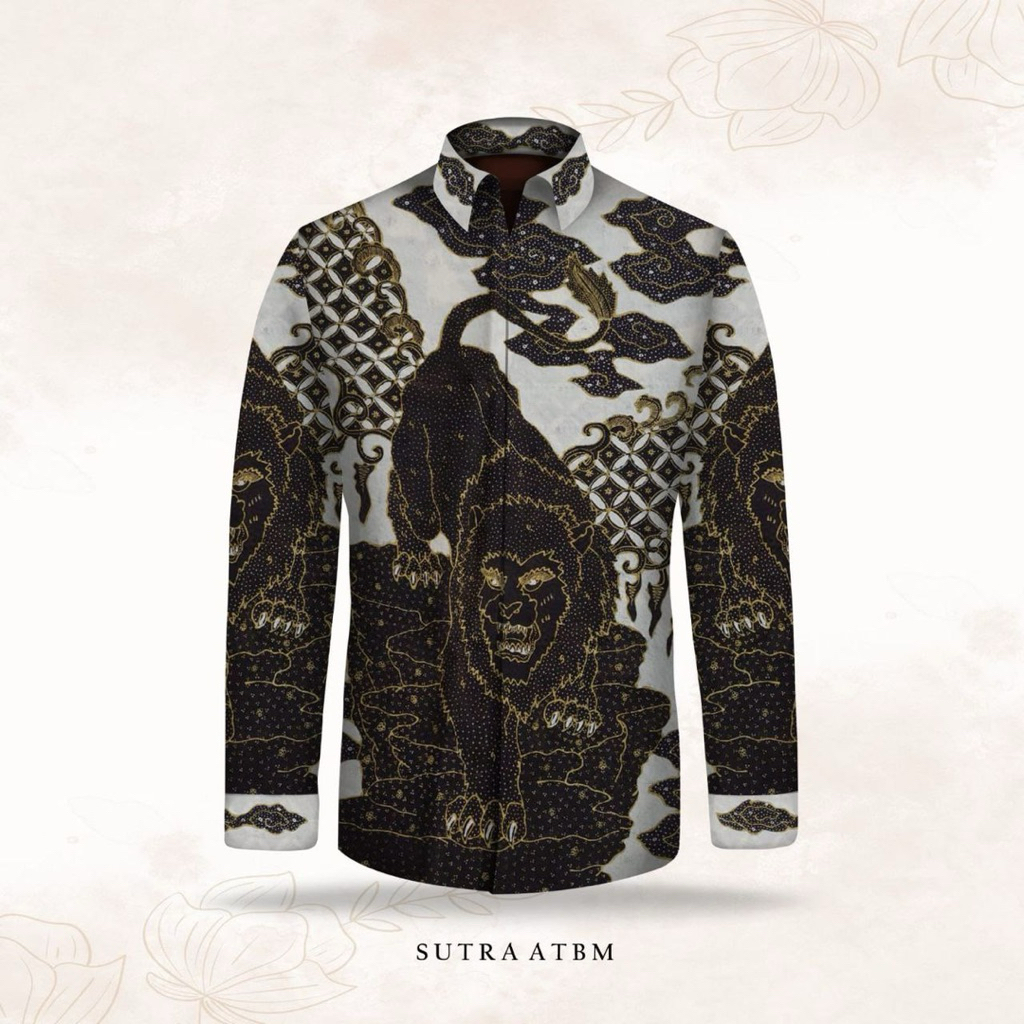 KAIN BATIK TULIS SUTRA ATBM ASLI PEKALONGAN - AM 04