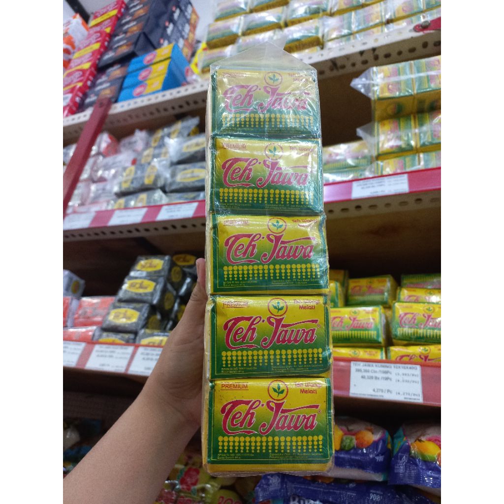 Teh Jawa Prima Kuning 10x40 gram - Aroma Khas Jawa, Rasa Tradisional