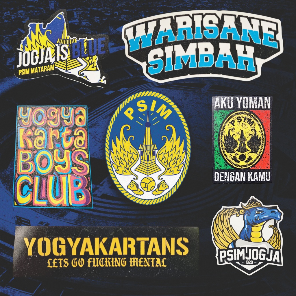 {SATUAN}STICKER PACK PSIM 1929 SPESIAL EDITION