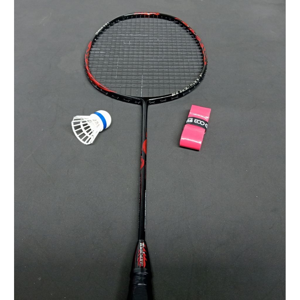 Raket badminton bekas second original toalson dragon shot