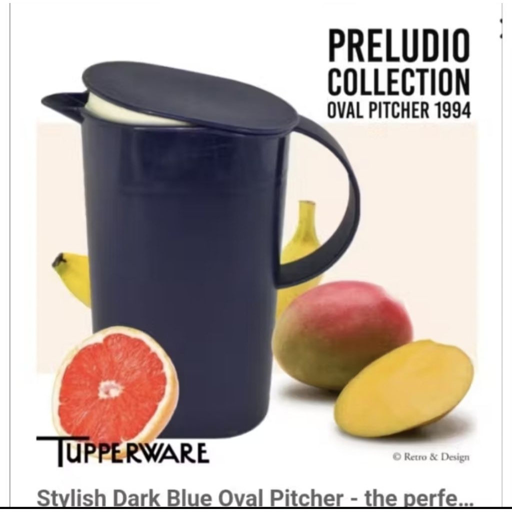 Pitcher Tupperware 4L 2L 1L
