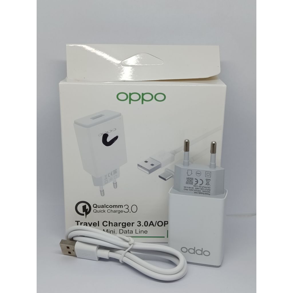 CHARGER CAS CASAN HADPONE HP OPPO Reno 4F RENO 2 RENO 2F RENO 3 TIPE C ORIGINAL