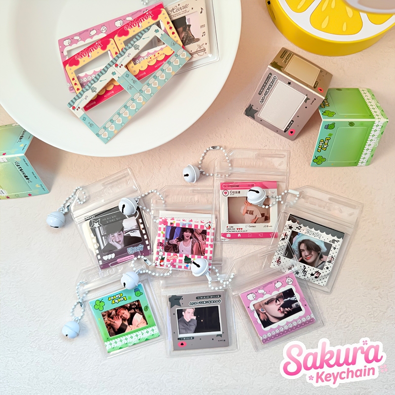 Ziplock PVC Pouch Photocard Holder PC  Korea