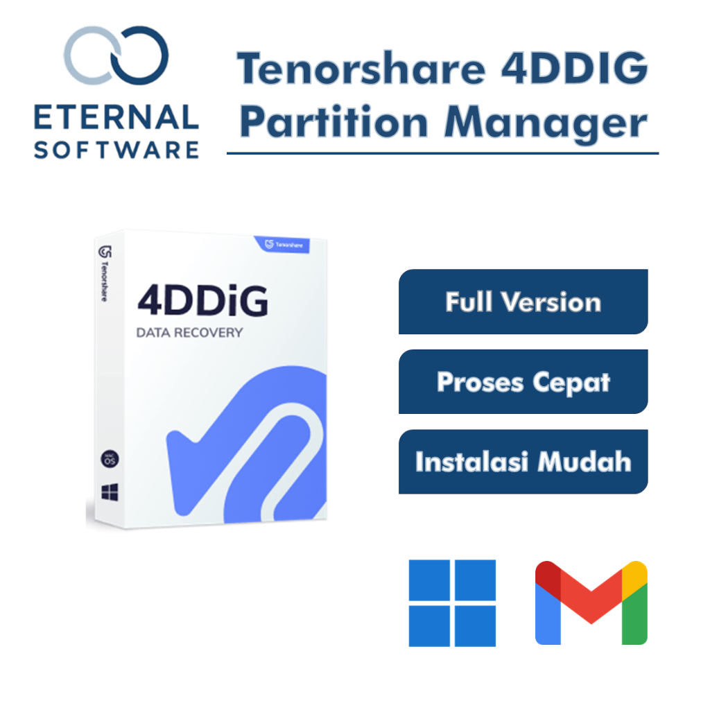 Tenorshare 4DDIG Partition Manager Full version Software Manajemen Partisi Full Lisensi Lifetime