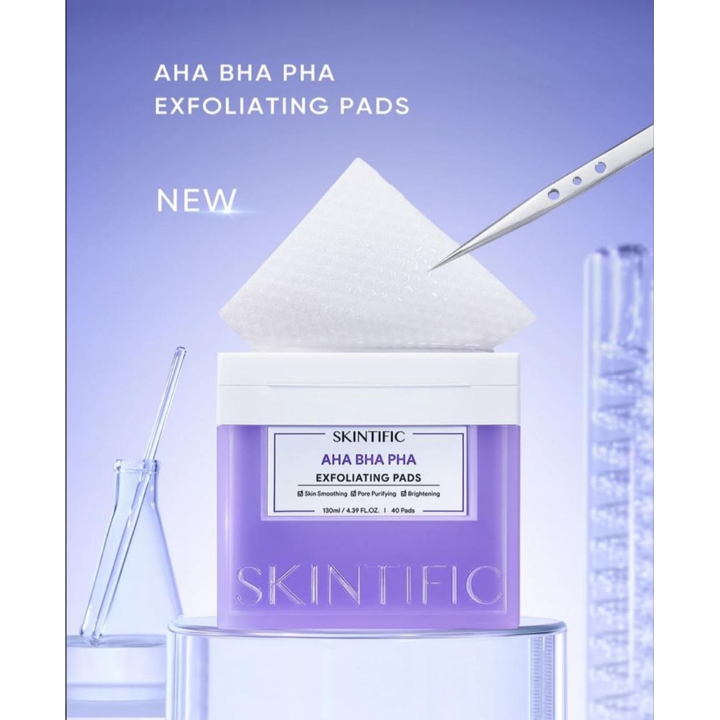 Skintific AHA BHA PHA Exfoliating Pads