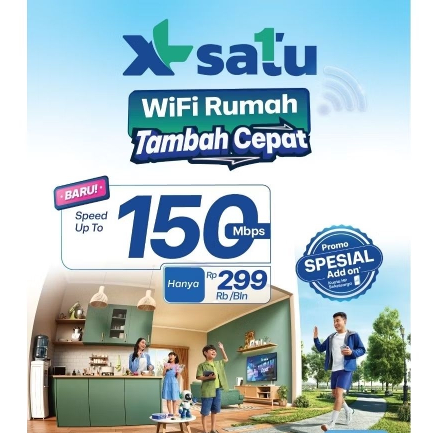 WIFI AREA MEDAN | XL SATU | FIRST MEDIA | INTERNET ONLY