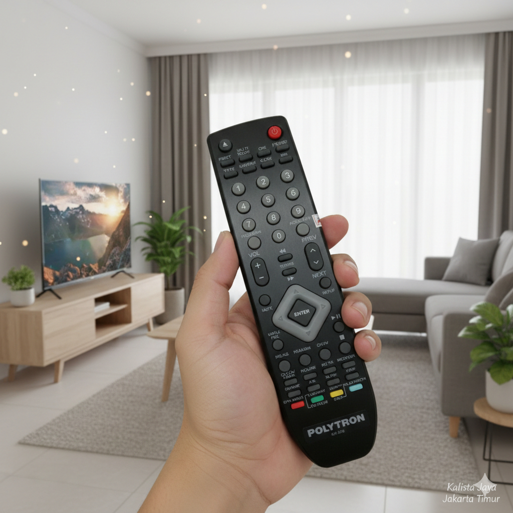 REMOTE REMOT DVD HOME THEATER POLYTRON 841209 ORIGINAL ASLI