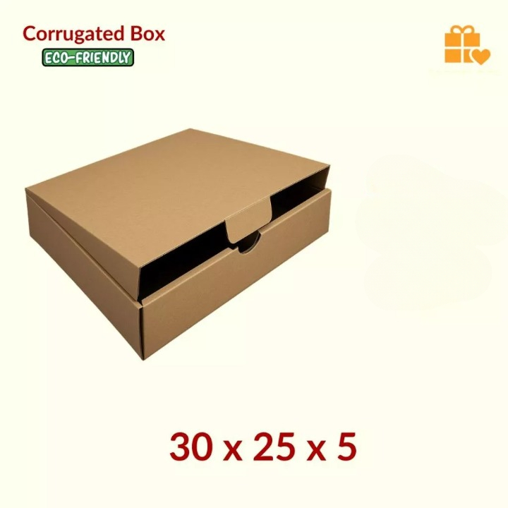 Kardus Die Cut Box Packing 30x25x5 cm