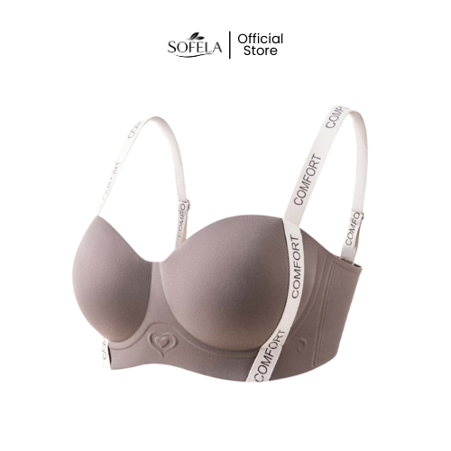 Sofela - Bra Seamless Push Up Cup 3D Membentuk Natural Penopang Nyaman Tanpa Bekas