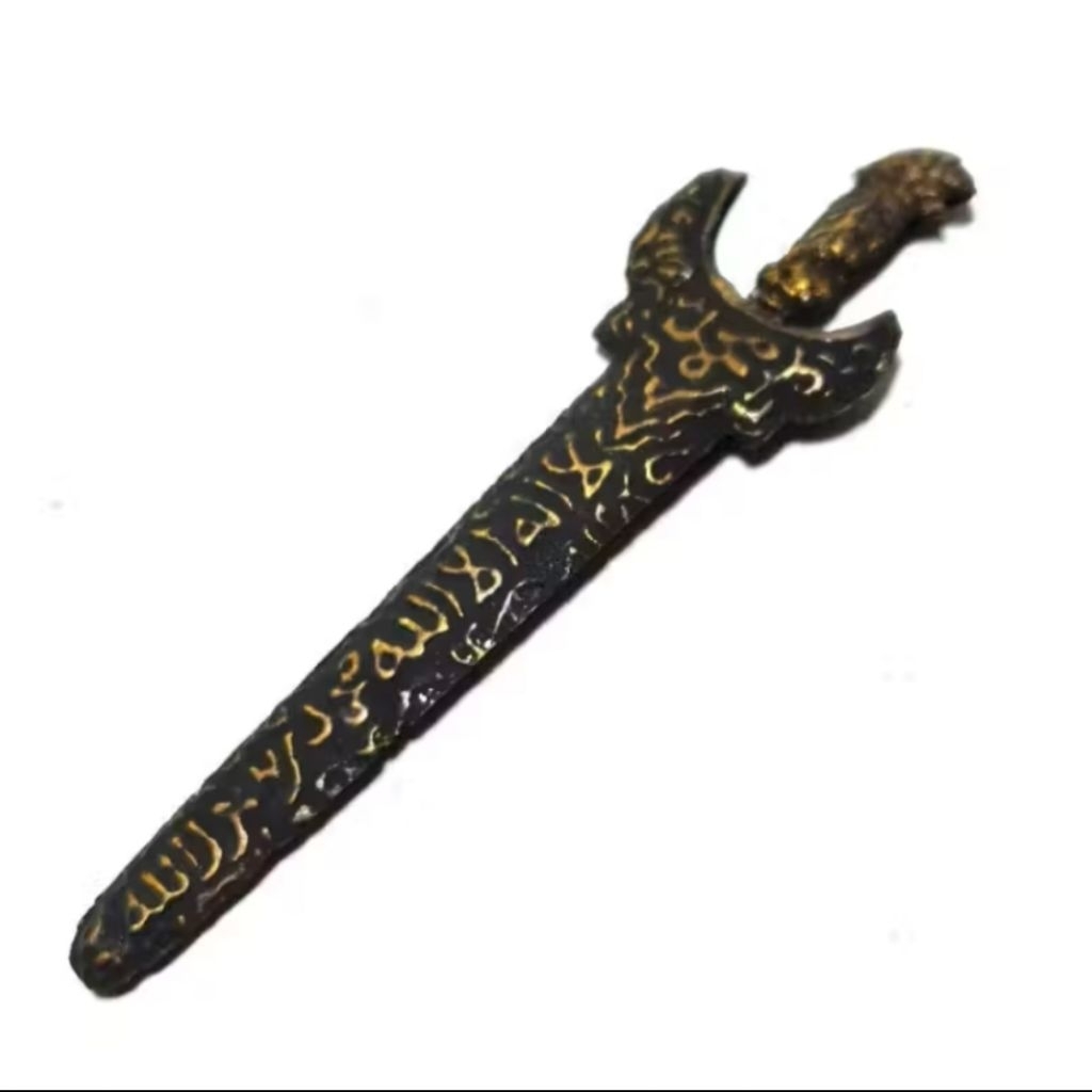 koleksi keris mini Kuningan tipis/keris tembaga antik