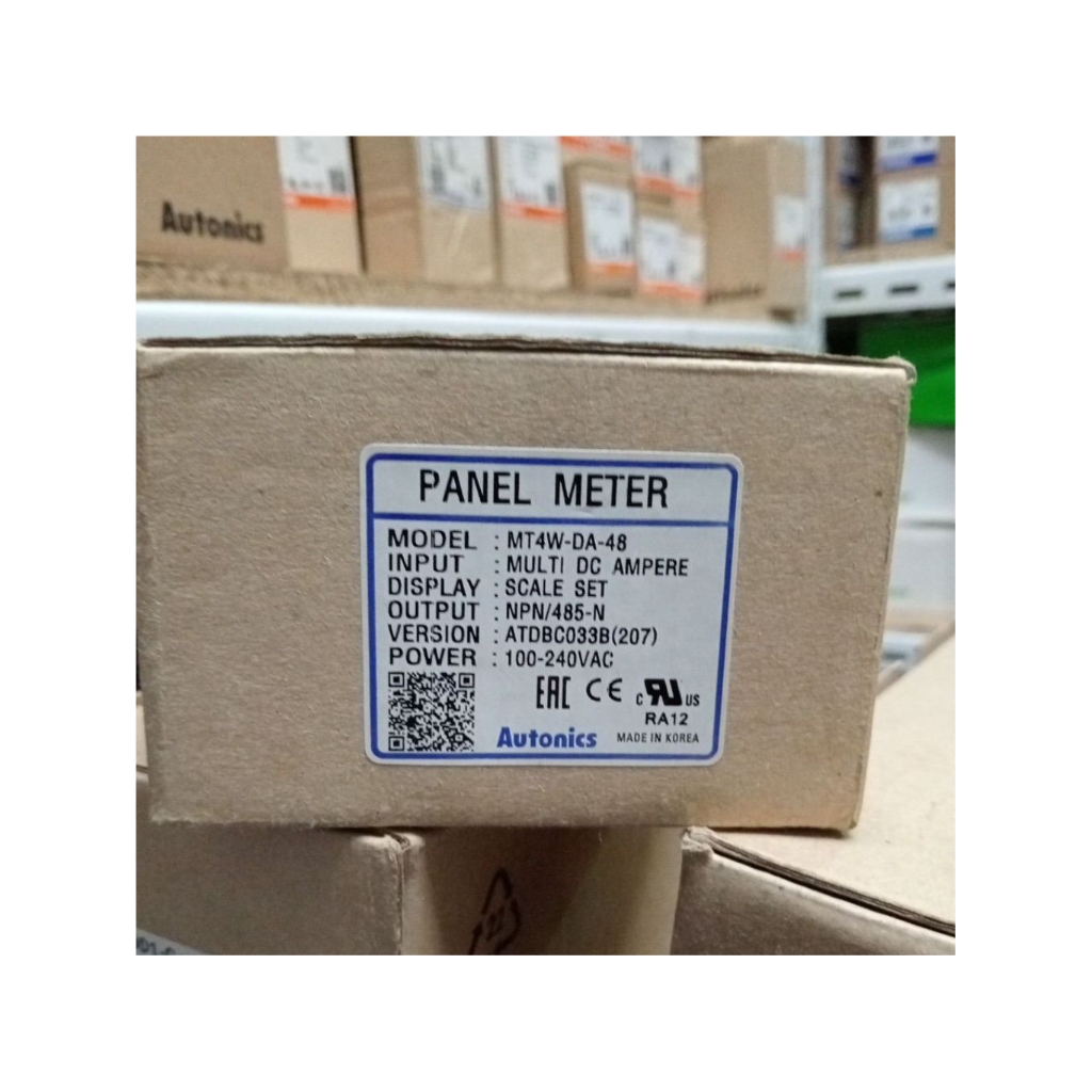 PANEL METER MT4W-DA-48 AUTONICS/PANEL METER AUTONICS MT4W-DA-48