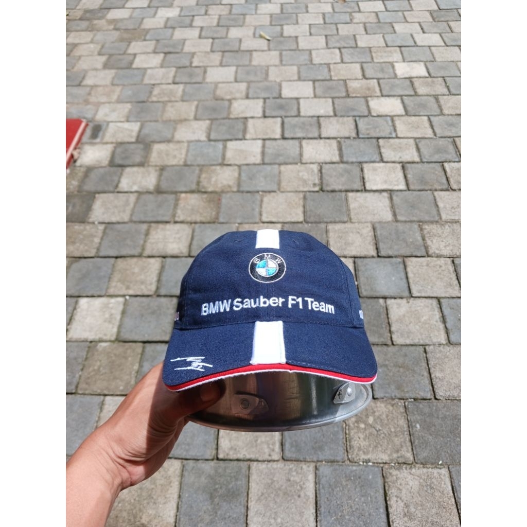 BMW Sauber Formula 1 Team Nick Heidfield cap