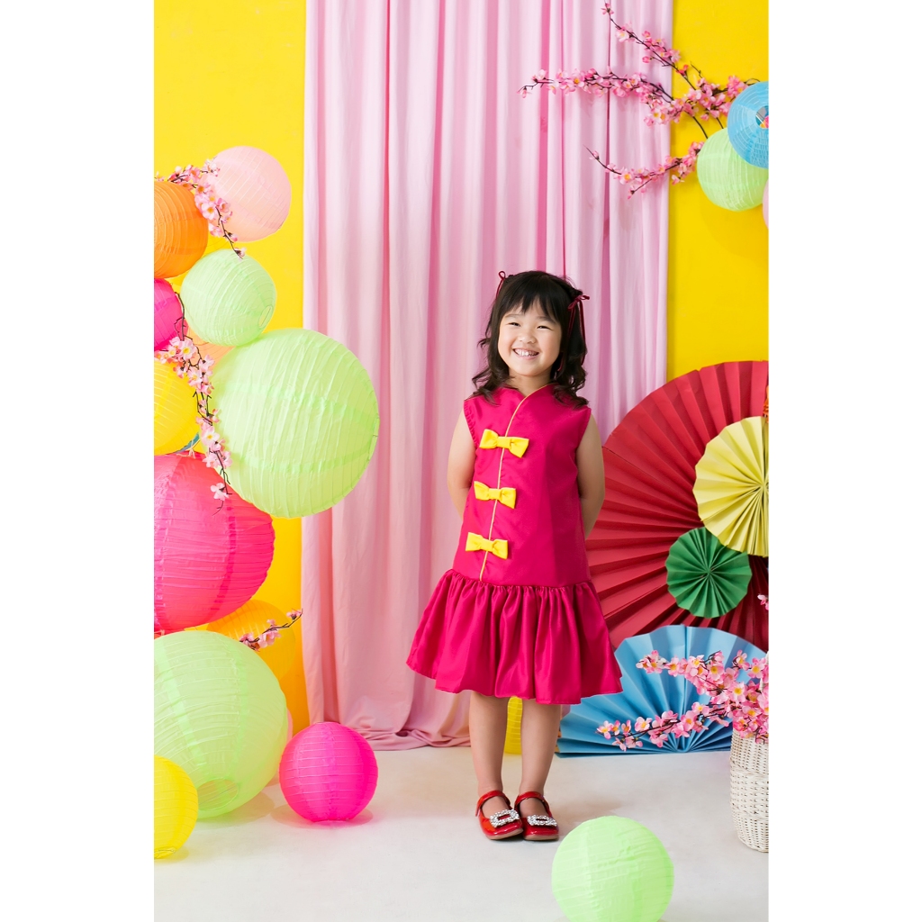 Cheongsam Anak Perempuan  - Dress Anak Perempuan - Meifang Dress
