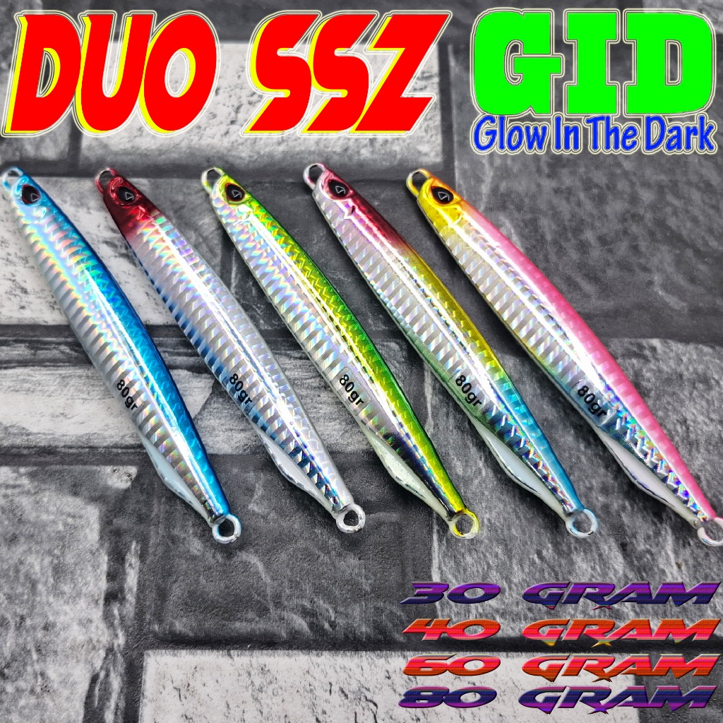 Metal Jig 30,40,60,80 gram Duo SSZ GID perut