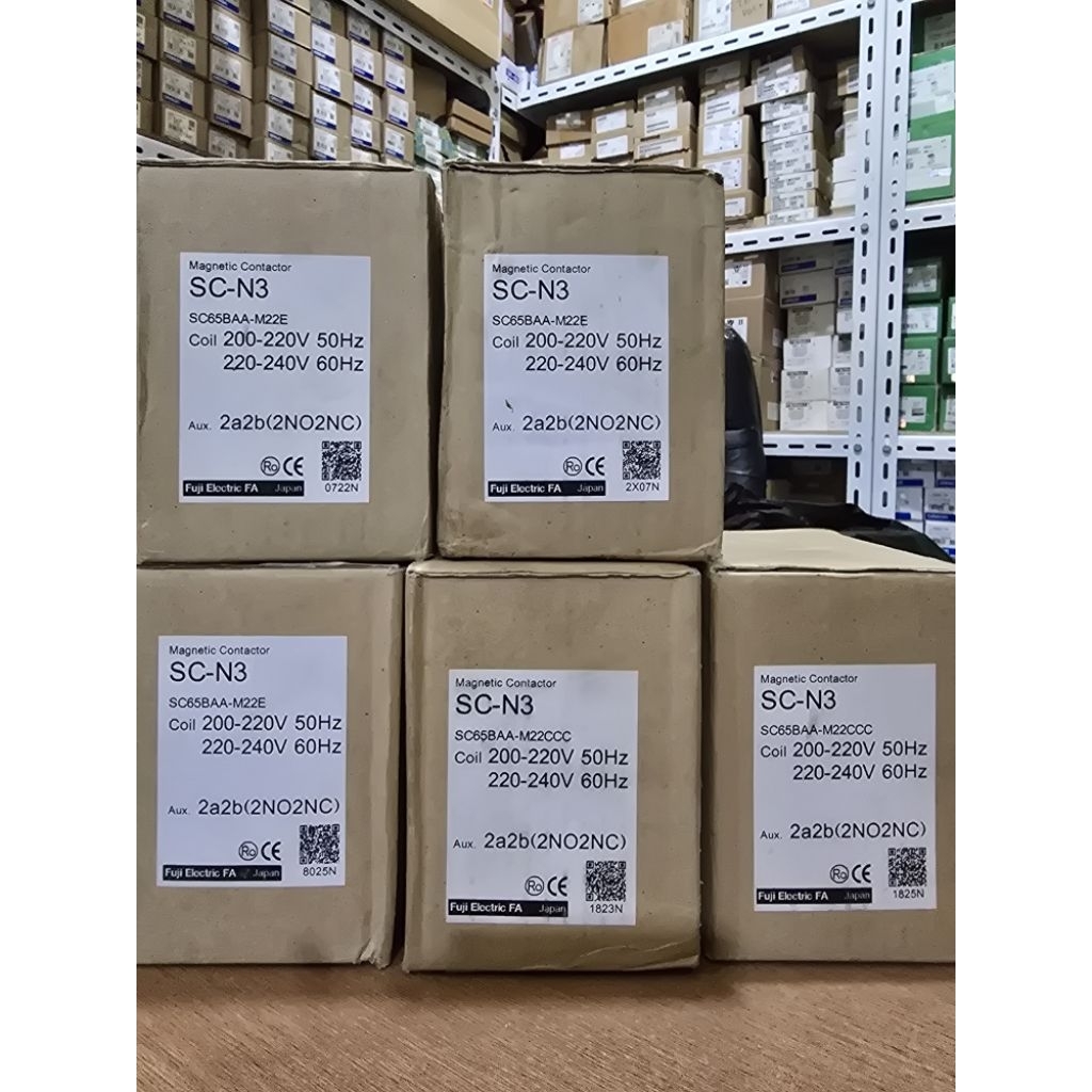 SC-N3 KONTAKTOR FUJI 220V ORIGINAL