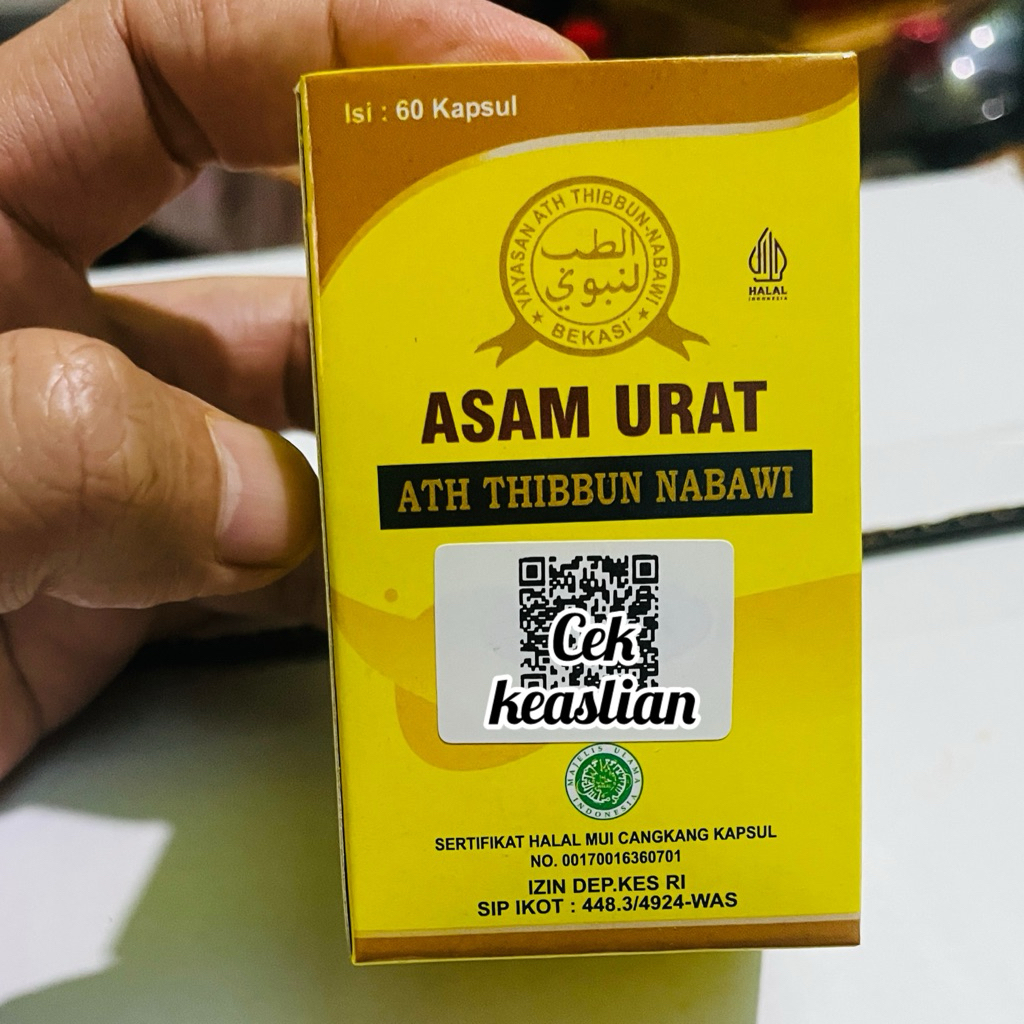 KAPSUL HERBAL ASAM URAT SUPER ORIGINAL