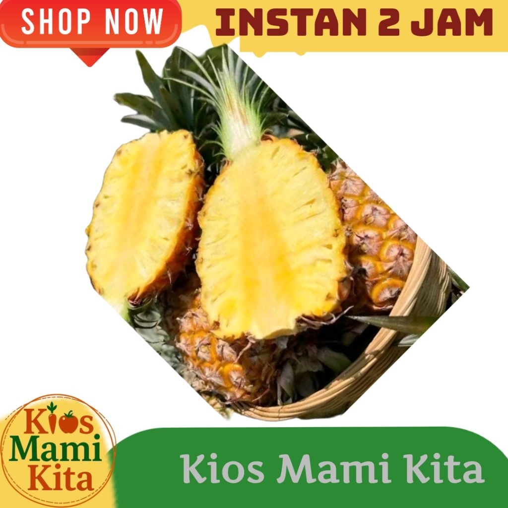 Nanas Kupas / Tidak kupas