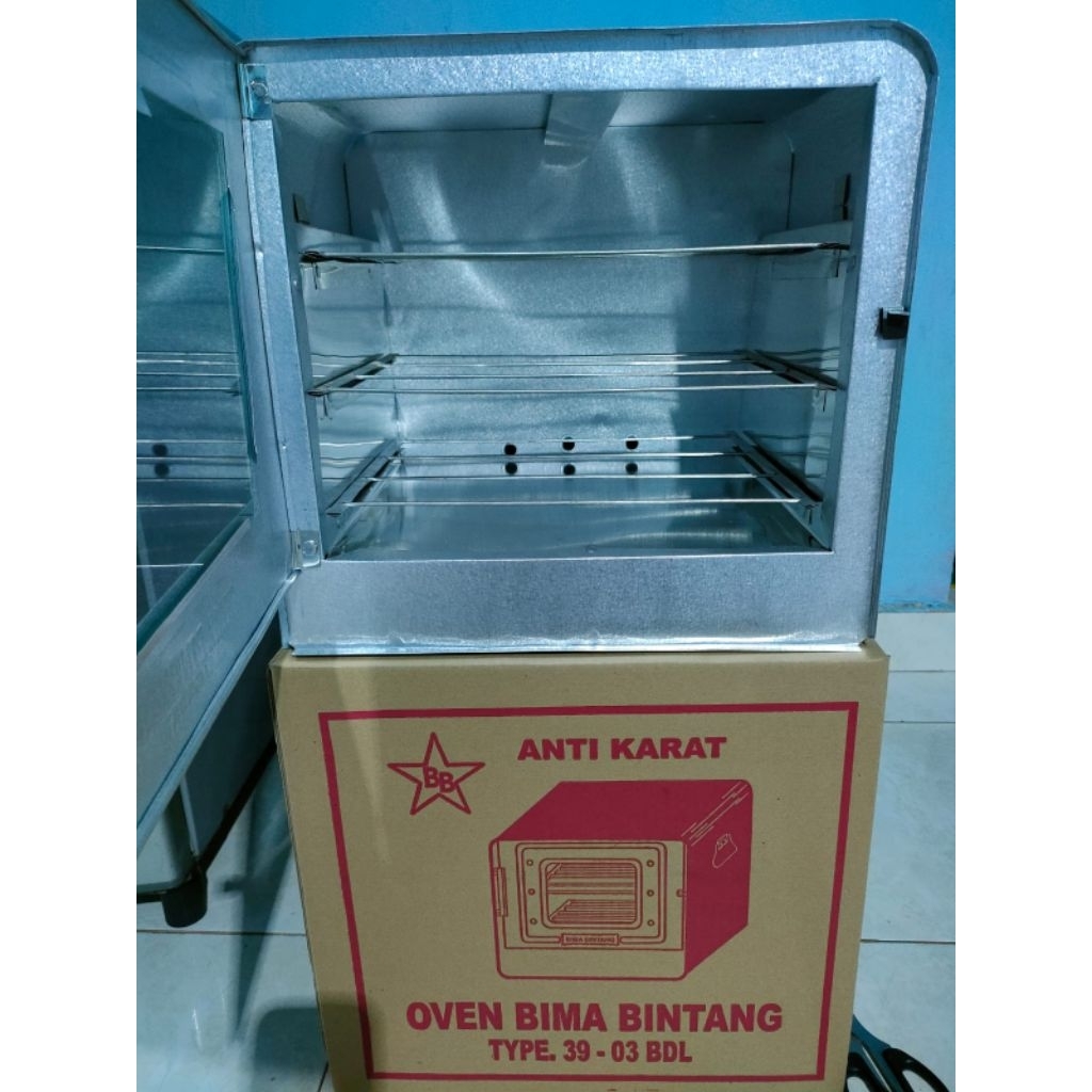 OVEN BIMA 3 SUSUN ANTI KARAT / OVEN TANGKRING KOMPOR