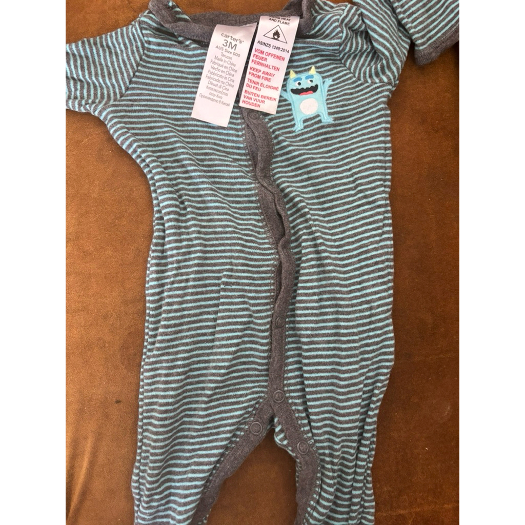 carters sleepsuit preloved