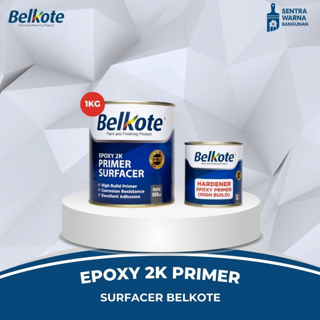 Epoxy 2K Primer Surfacer Belkote / Epoxy Primer | 1KG