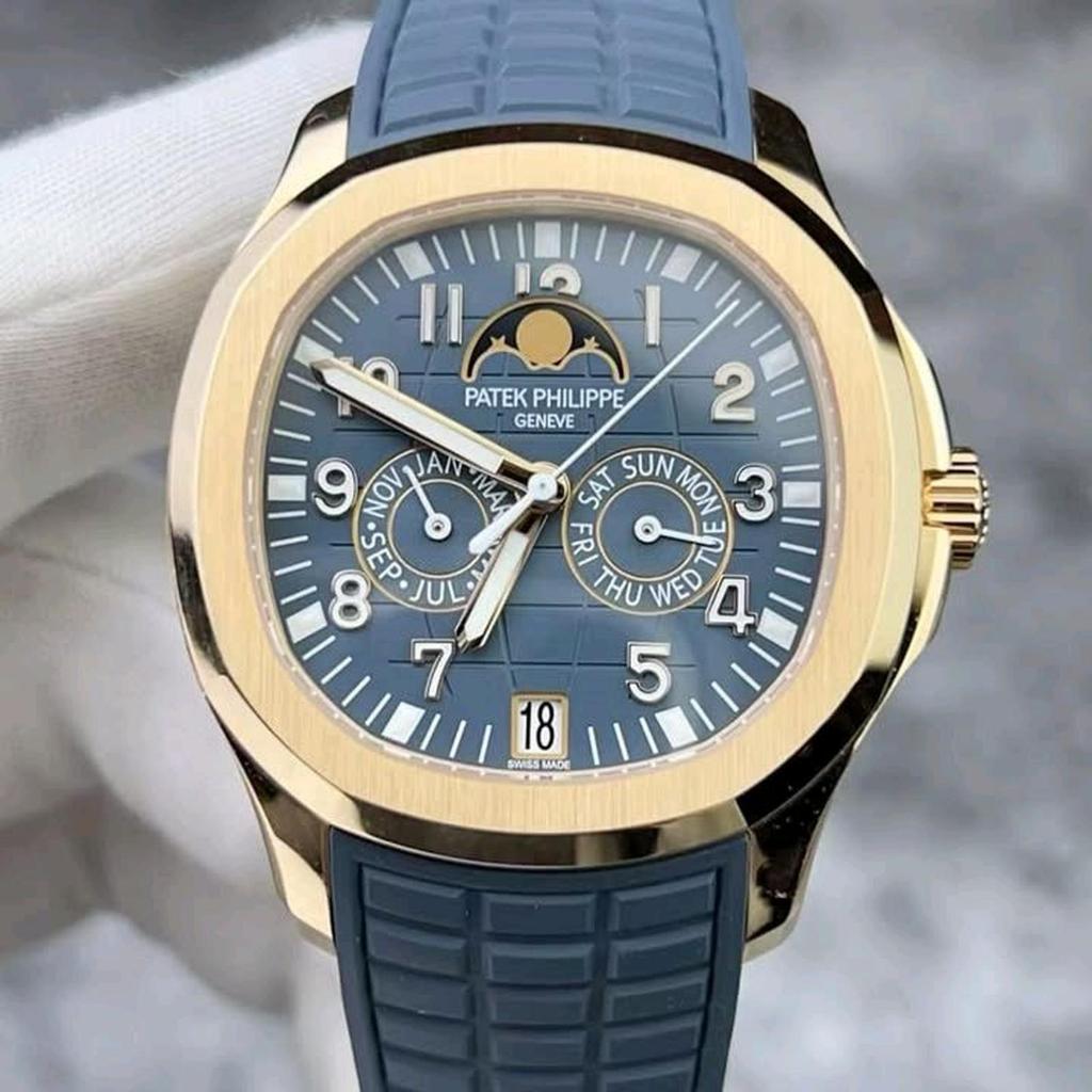 Patek Philippe Aquanut 5261 Swiss Automatic Movement Blue Dial