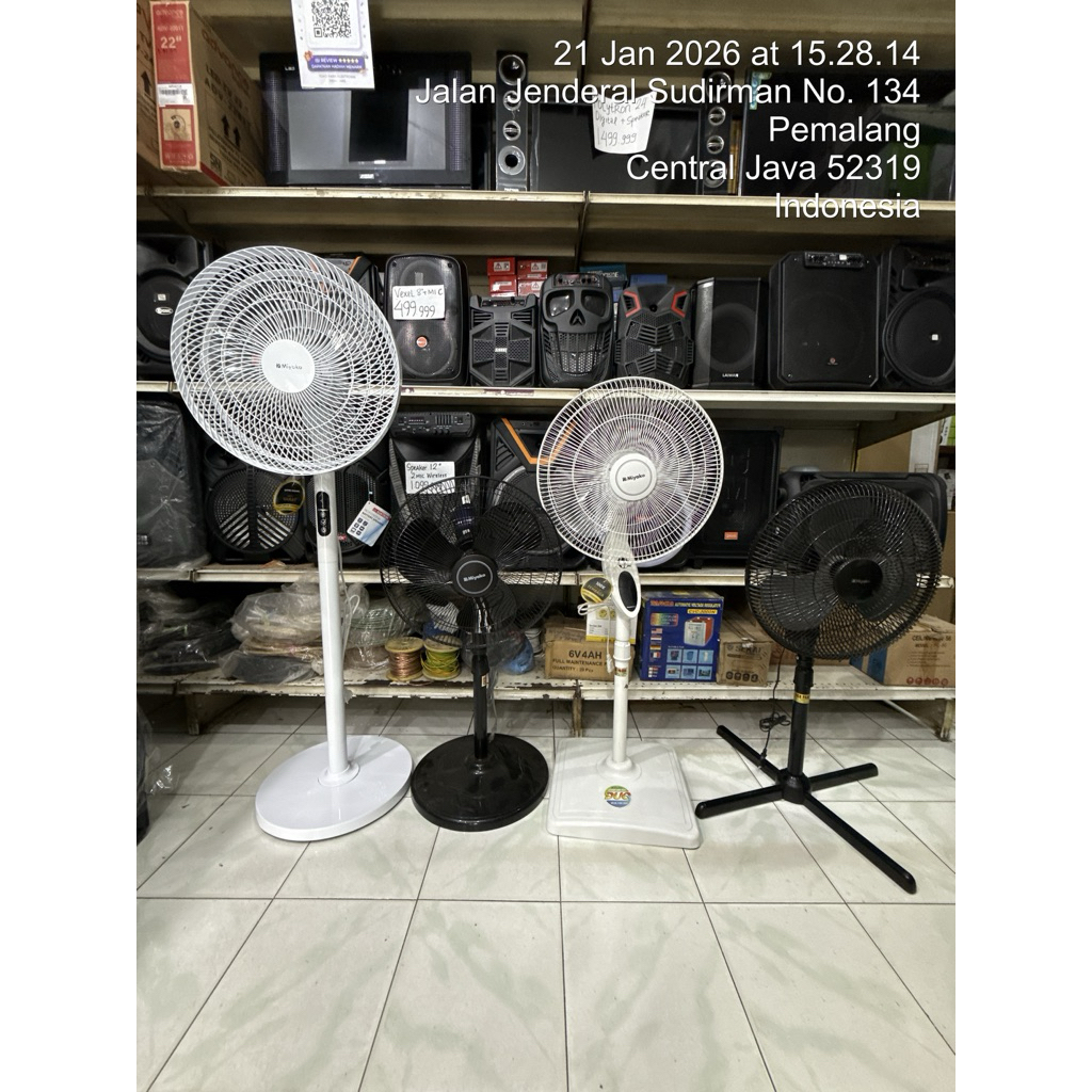kipas angin berdiri miyako 16 inch