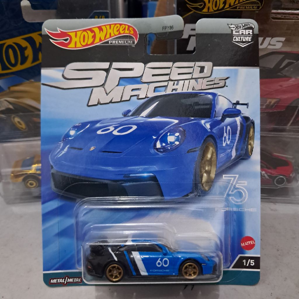 Hot Wheels Porsche 911 GT3 speed machines- Hotwheels Wheels speed machines Porsche 911 GT3
