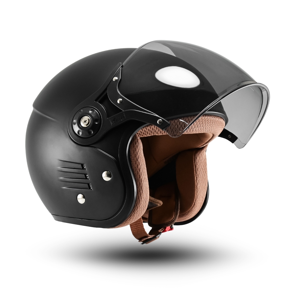 Helm Retro hijab Friendly helm Wanita SNI Premium Kekinian