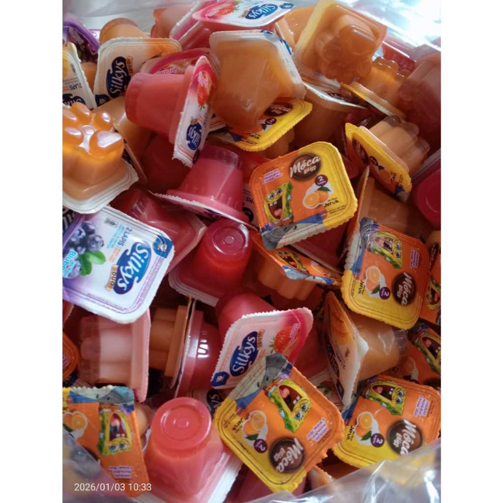 1KG Silkys Puding Jelly Gula Aren Silkys duo Silkys Mocca