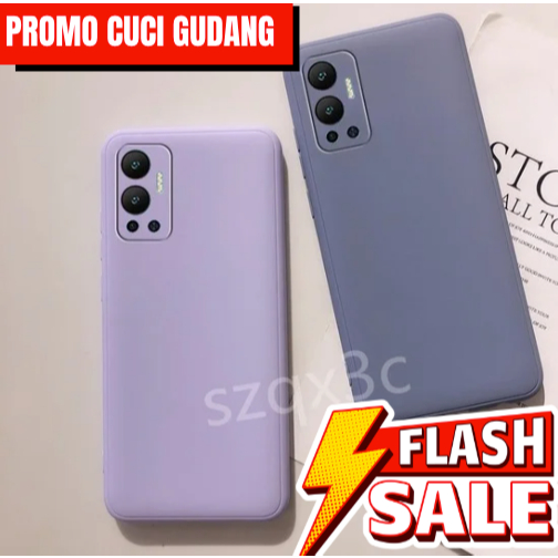 PROMO CUCI GUDANG DISKON INFINIX HOT 12 BABY SKIN FREE TALI MICROFIBER SILICONE COVER CANDY COLOUR C