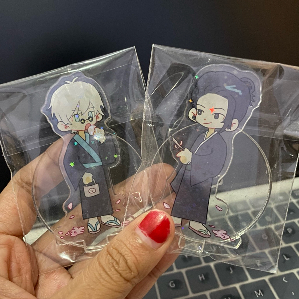 Jujutsu Kaisen standee akrilik Gojo Geto unofficial fanmerch