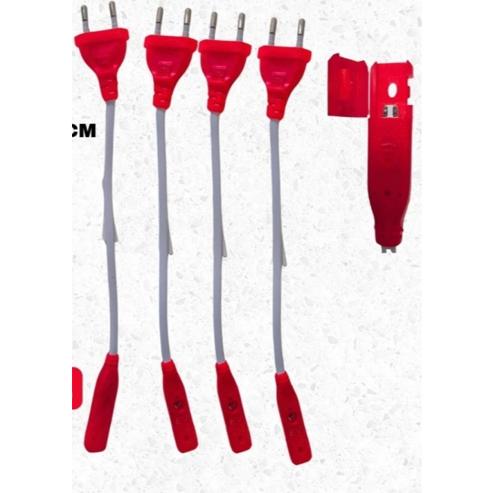 SOCKET SOKET RGB EVATECH Soket RGB Model Jepit Colokan Lampu Strip PANJANG 26 CM