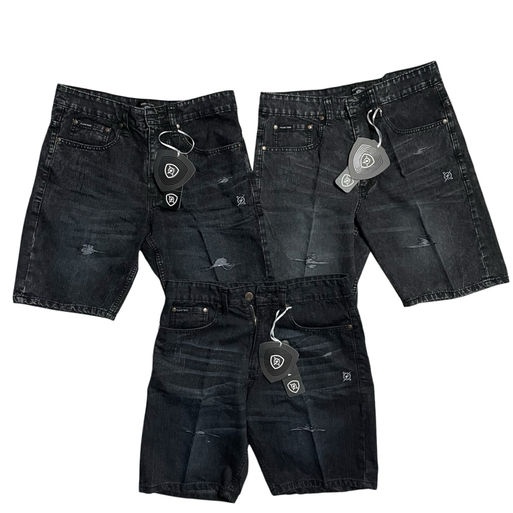 CELANA JEANS PENDEK PLANET SURF SOBEK KEREN MURAH (BISA COD)